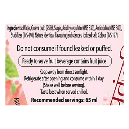 Patanjali Guava Beverage