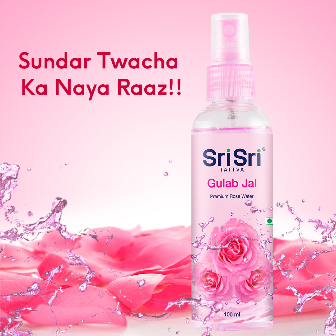 Sri Sri tattva Gulab jal-premium Rose water - PUSHMYCART