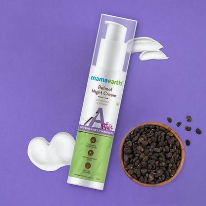 Mamaearth Retinol Night Cream with Retinol and Bakuchi