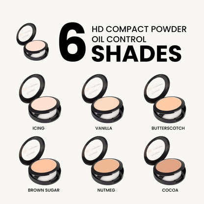 Mars HD Compact Powder | Oil Control