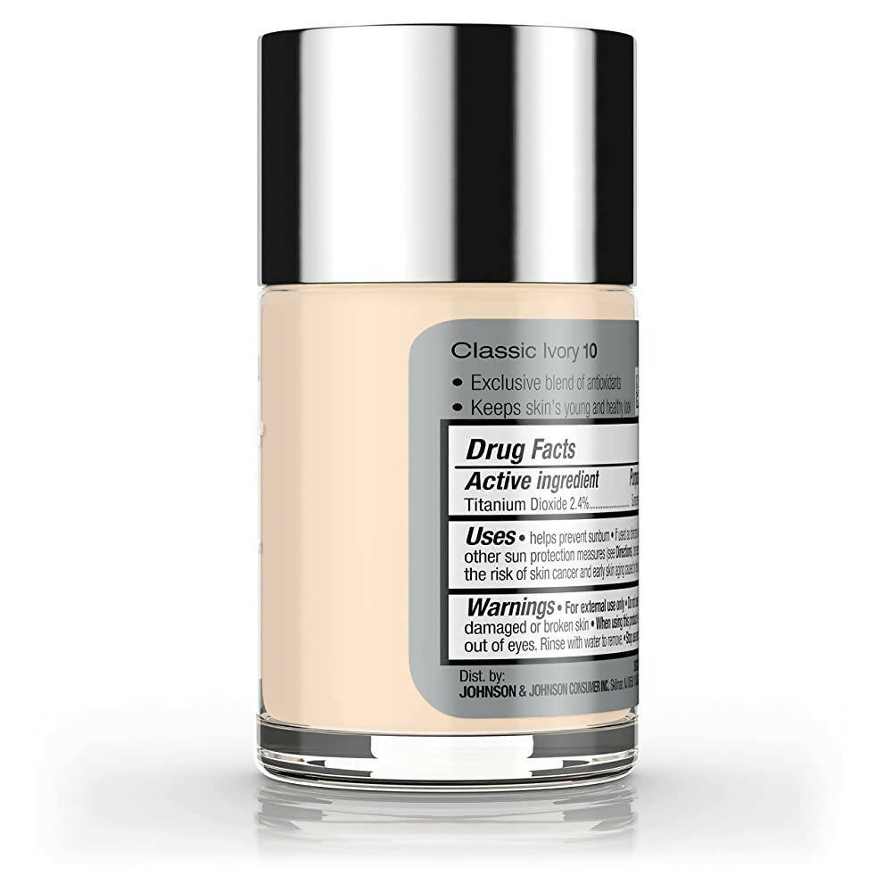 Neutrogena Healthy Skin Liquid Makeup Foundation Broad Spectrum SPF 20 Feverfew | Classic Ivory