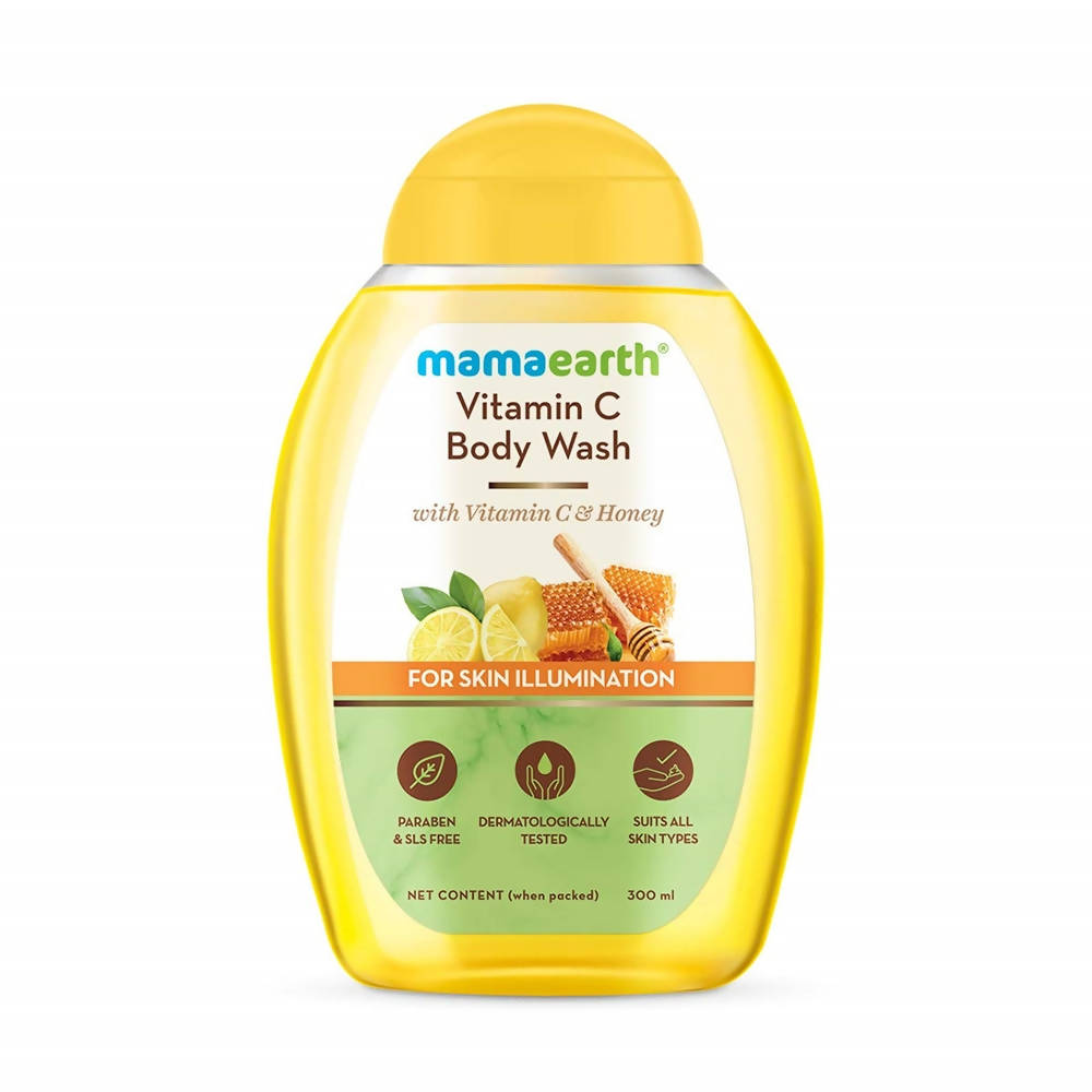 Mamaearth Vitamin C Body Wash with Vitamin C and Honey For Skin Illumination
