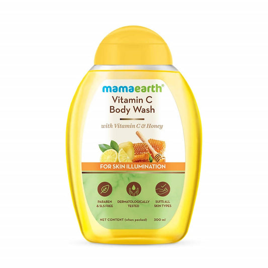 Mamaearth Vitamin C Body Wash with Vitamin C and Honey For Skin Illumination