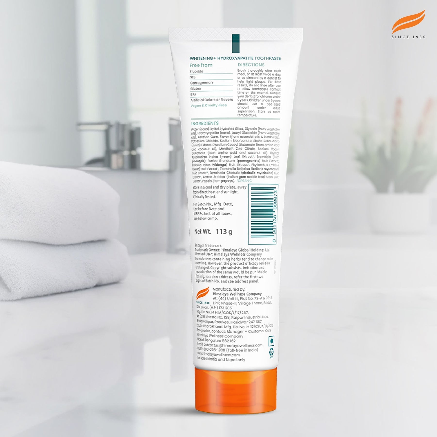 Himalaya Himalaya Botanique Whitening+ Hydroxyapatite Toothpaste