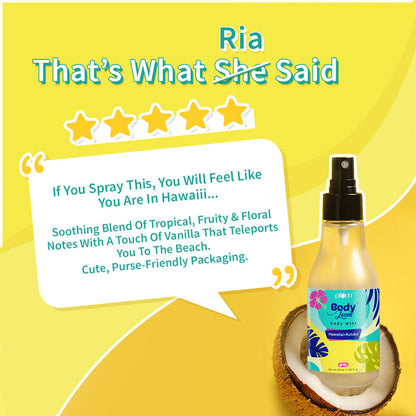 Plum Hawaiian Rumba Body Mist by BodyLovin