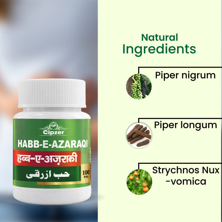 Habb-E-Azaraqi Pills 100's