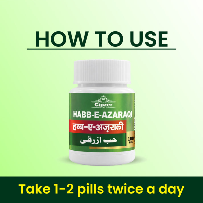 Habb-E-Azaraqi Pills 100's