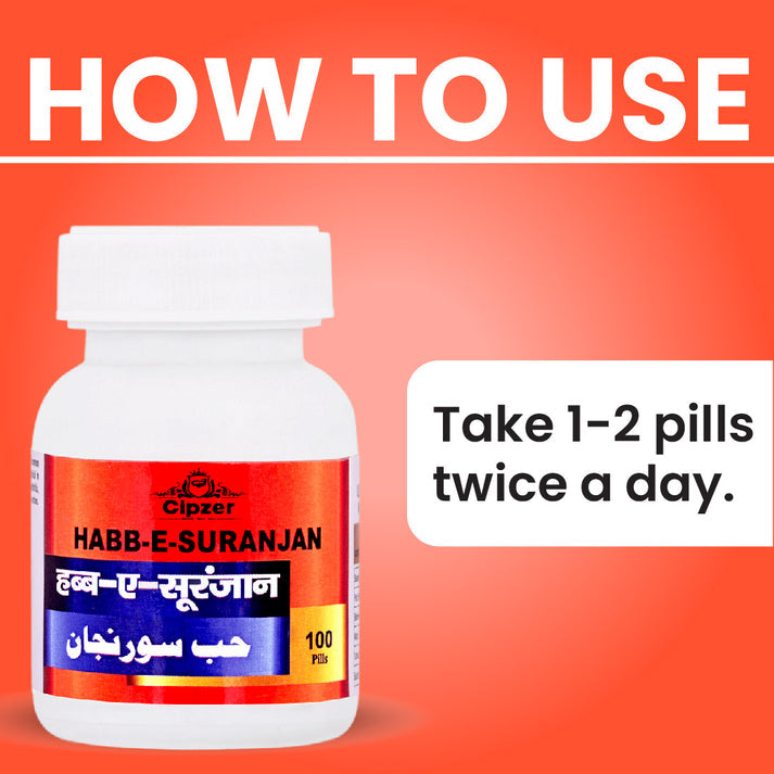 Habb-E-Suranjan Pills 100's