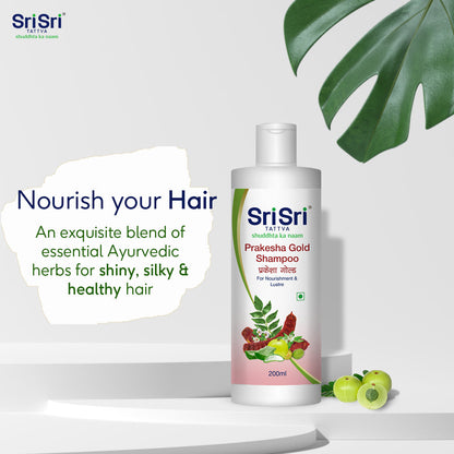 Sri sri tattva prakesha gold shampoo - PUSHMYCART