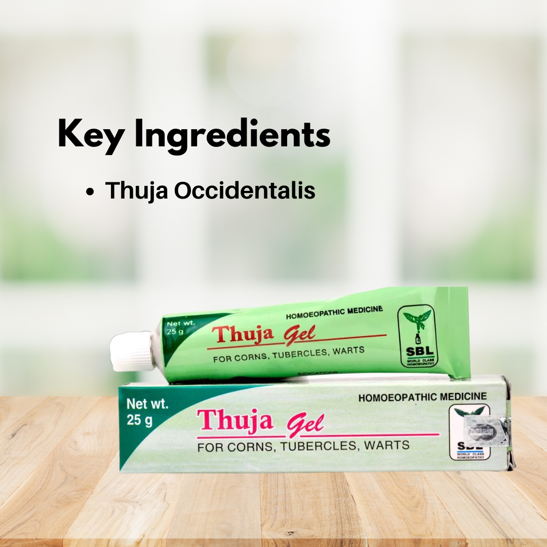 Key ingredients of SBL Thuja Gel