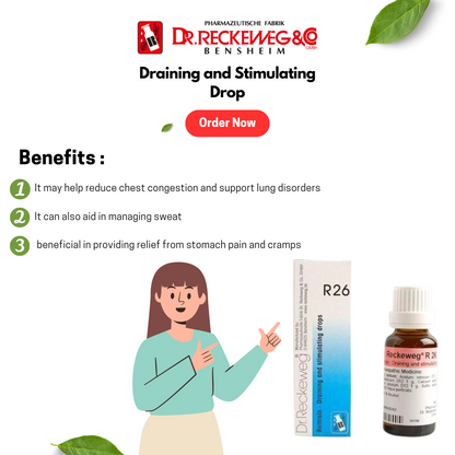 Dr. Reckeweg R26 Draining and Stimulating Drop