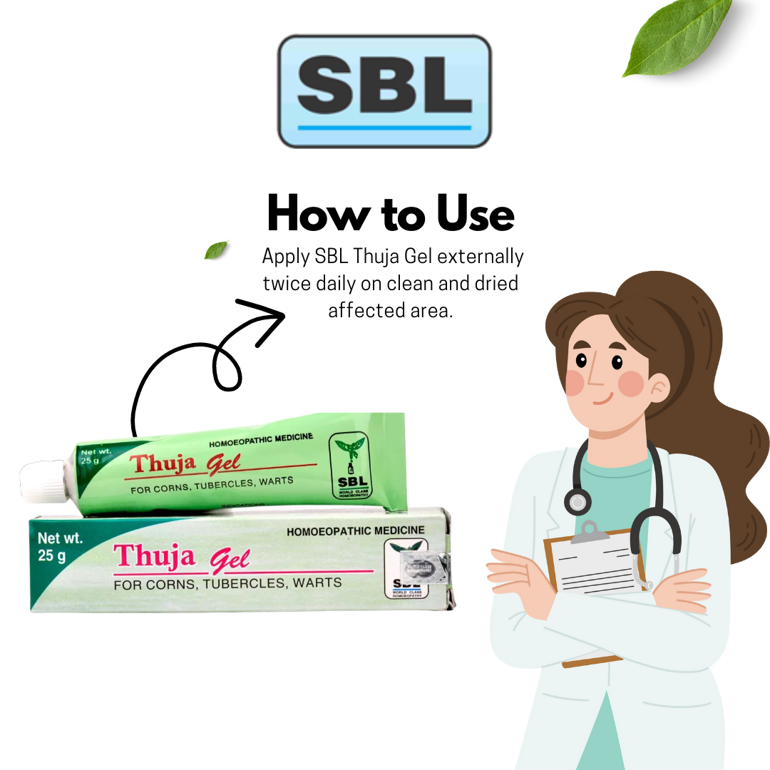 How to use the SBL Thuja Gel