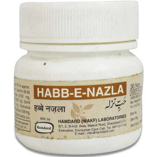 Hamdard Habb-E-Nazla 30 tab