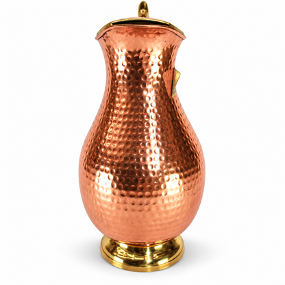 Pure Copper Vintage | Antique Style Curved Copper Jug 960g