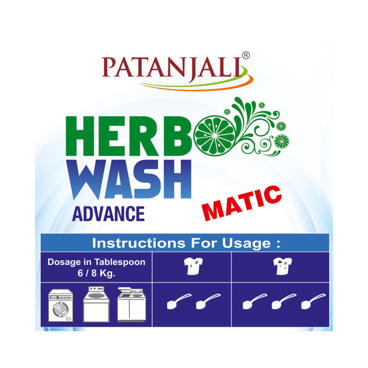Patanjali Herbo Wash Detergent Powder