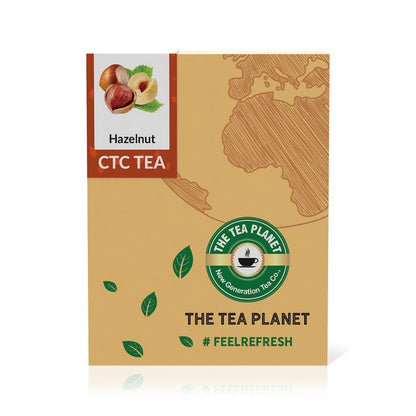 The Tea Planet Hazelnut Flavored CTC Tea