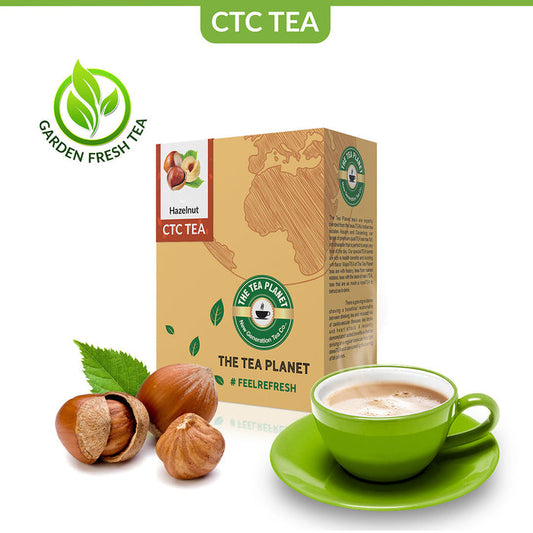 The Tea Planet Hazelnut Flavored CTC Tea