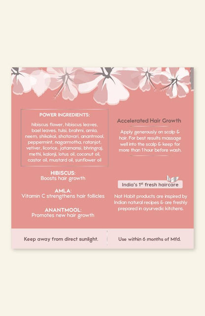 Nat Habit Hibiscus Dasabuti Summer Amla Hair Oil