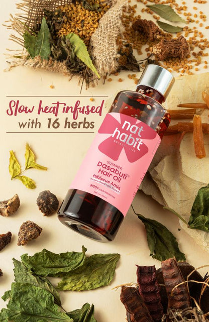 Nat Habit Hibiscus Dasabuti Summer Amla Hair Oil