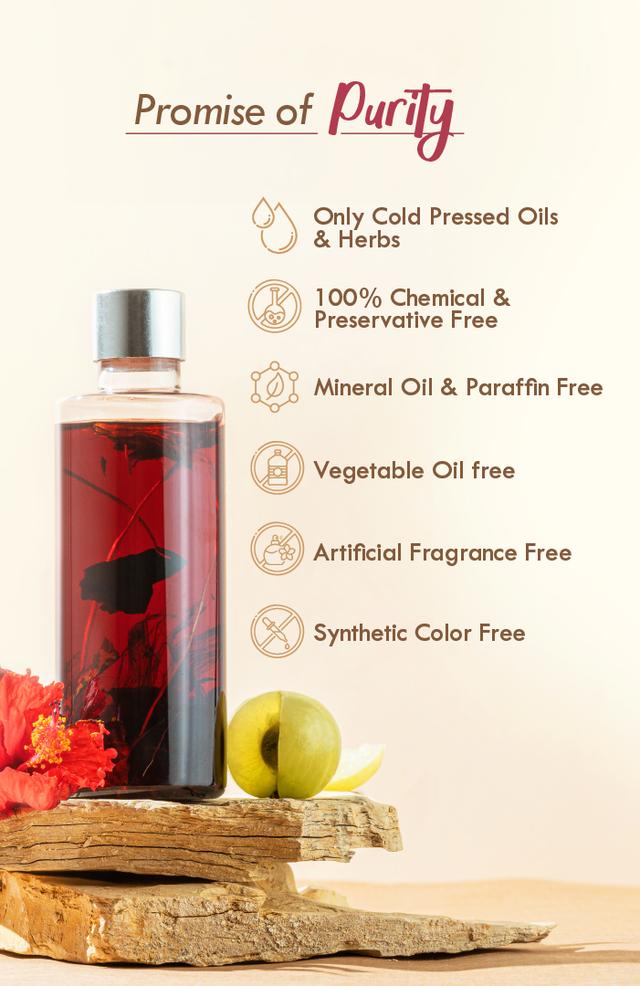 Nat Habit Hibiscus Dasabuti Summer Amla Hair Oil