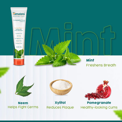 Himalaya Botanique Complete Care Toothpaste |Simply Mint - PUSHMYCART