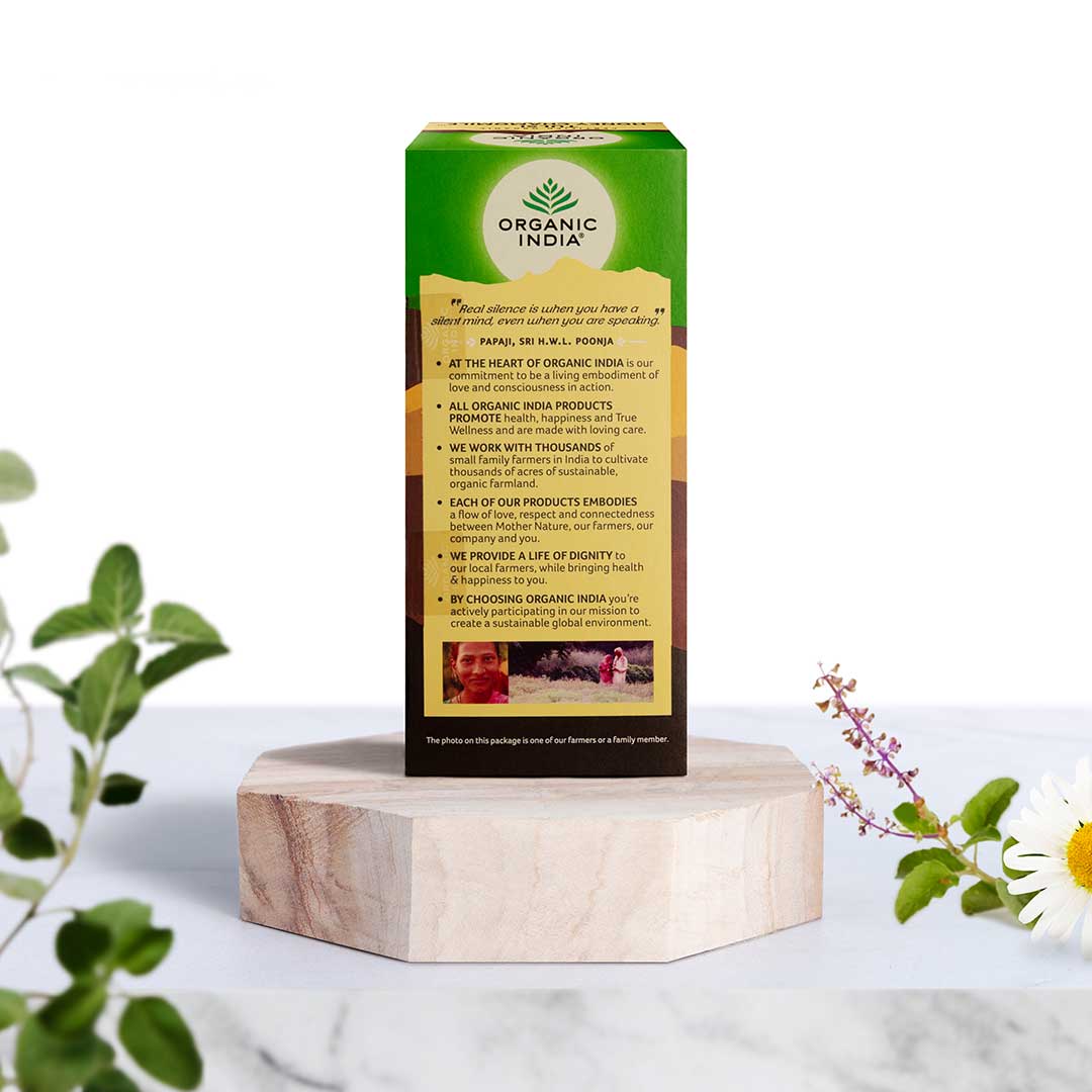 Organic India Tulsi Honey Chamomile Tea - PUSHMYCART