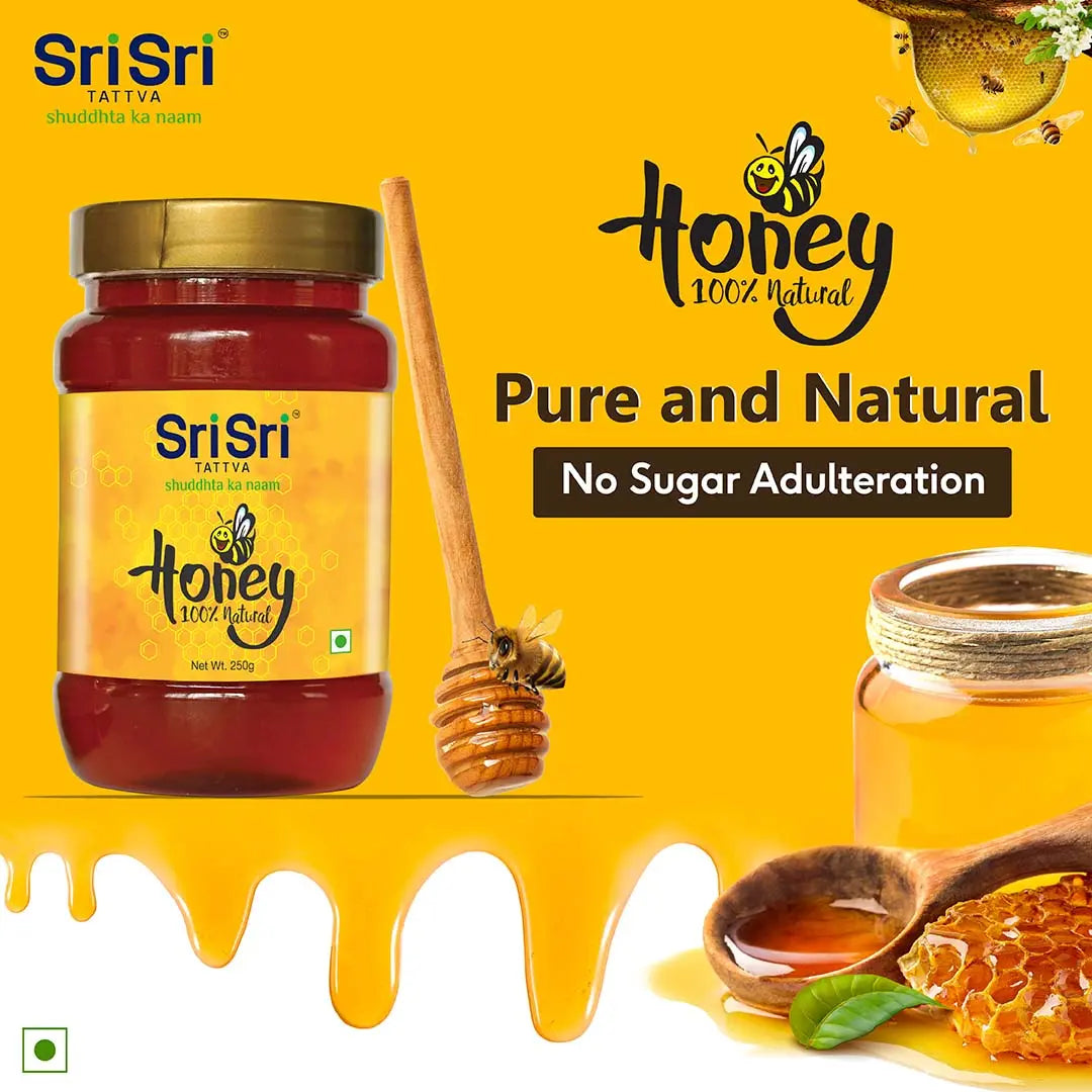 Sri Sri Tattva Honey 250g - PUSHMYCART