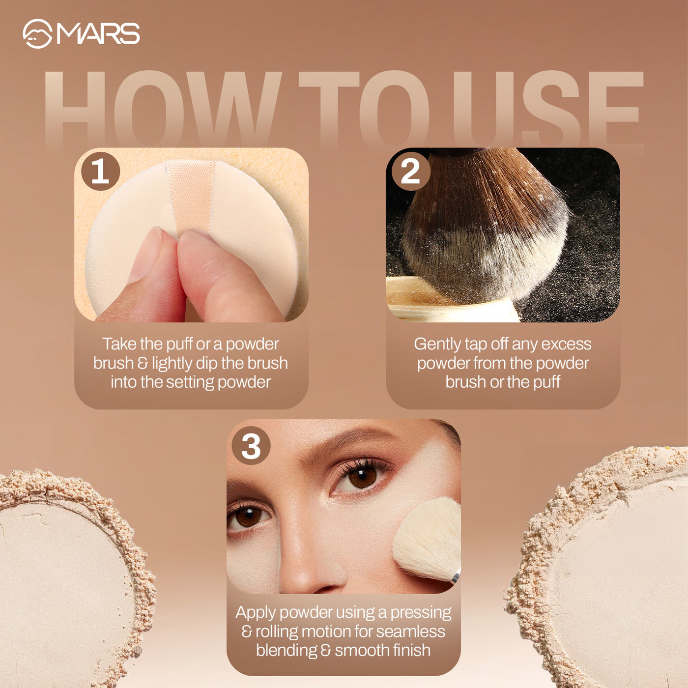Mars Born To Bake | Setting Powder