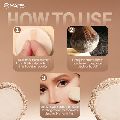 Mars Born To Bake | Setting Powder