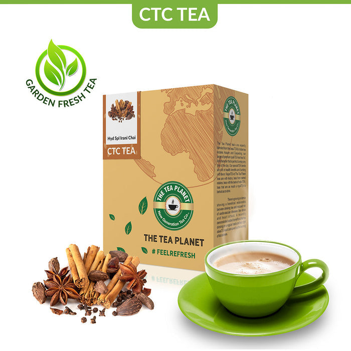 The Tea Planet Hyd Spl Irani Chai CTC Tea