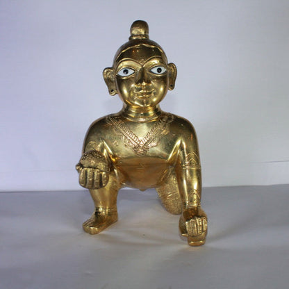 Brass OM Statue