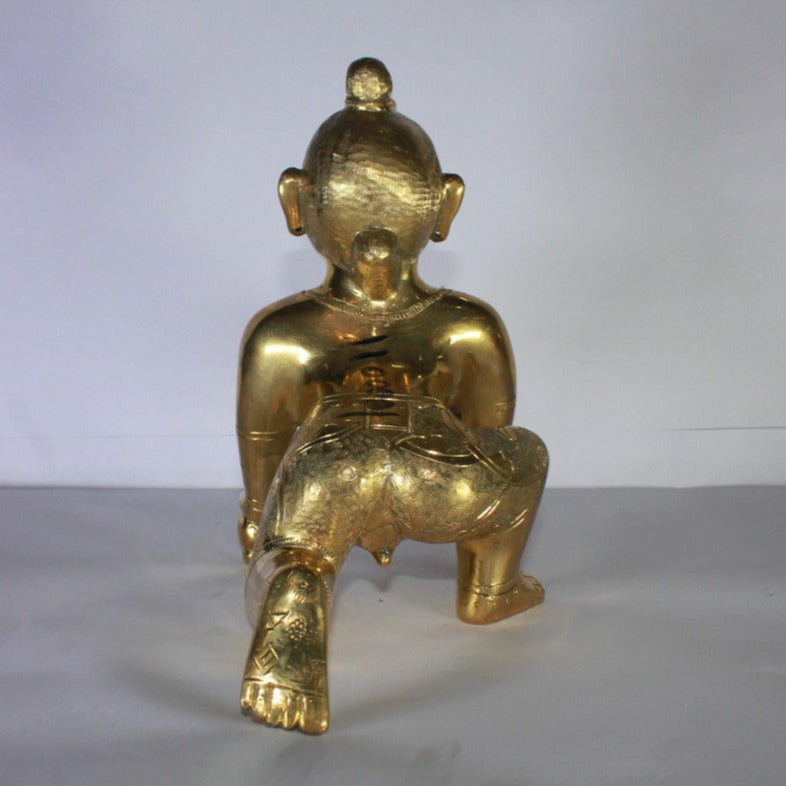 Brass OM Statue