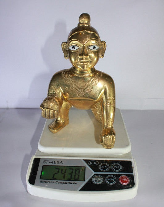 Brass OM Statue