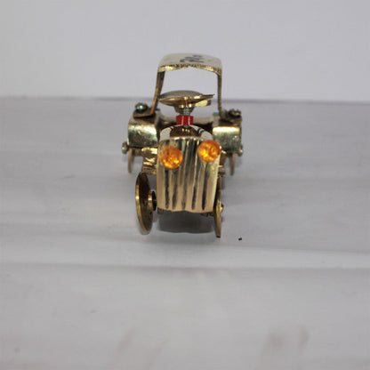 Brass Tractor Showpiece