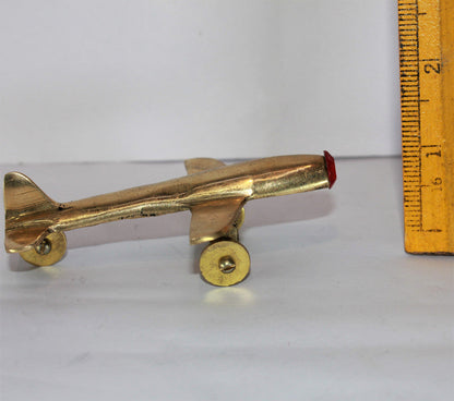 Brass Toy Aeroplane Showpiece |Pack Of 2