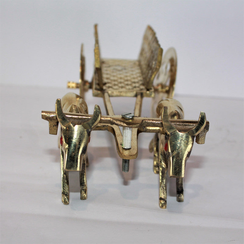 Brass Decorative Bullock Cart