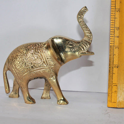 Brass Elephant Statue