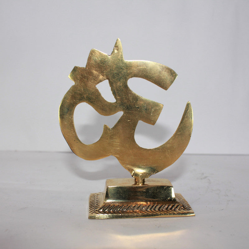 Brass OM Statue