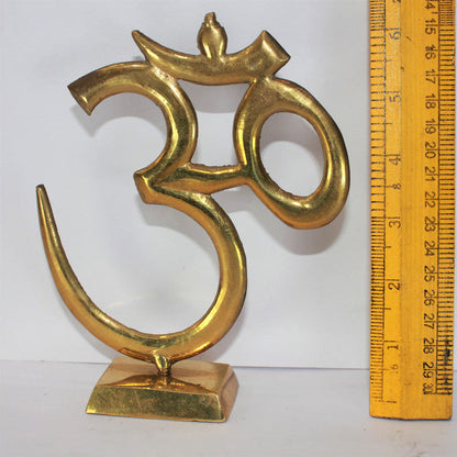 Brass OM Statue