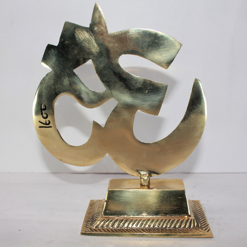 Brass OM Statue