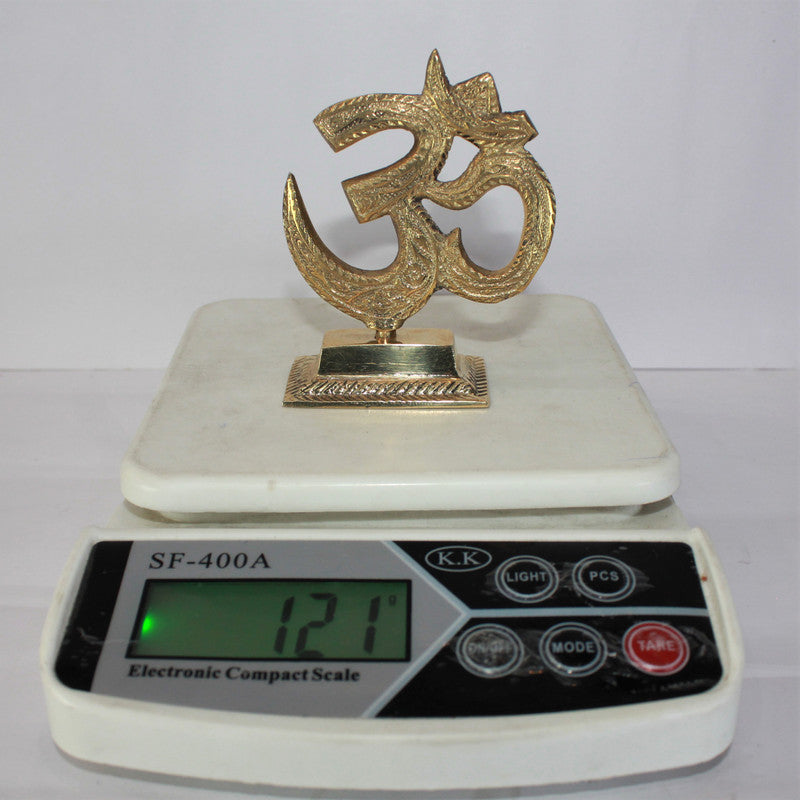 Brass OM Statue