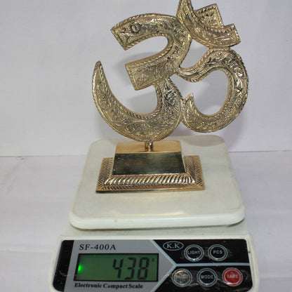 Brass OM Statue