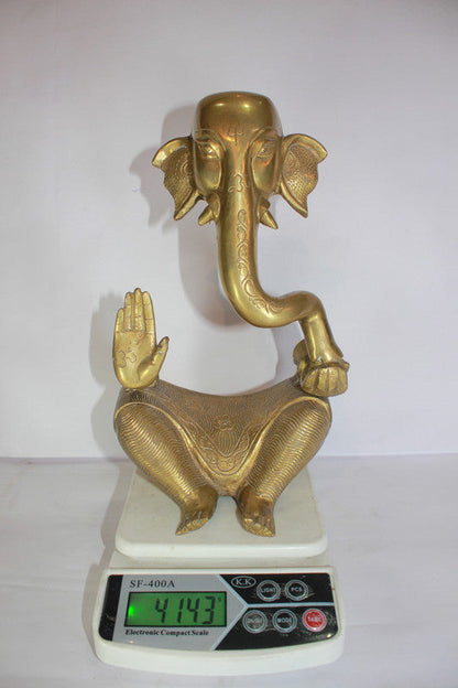 Brass Modern Ganesha Statue