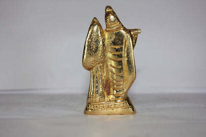 Brass Radha Krishna Idol 233g