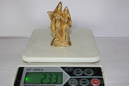 Brass Radha Krishna Idol 233g