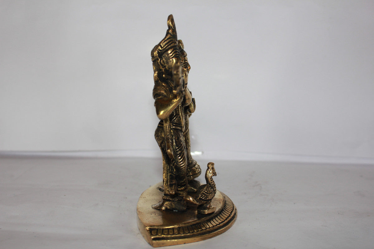 Brass Radha Krishna Idol