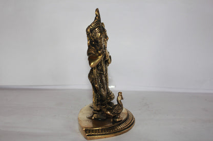 Brass Radha Krishna Idol