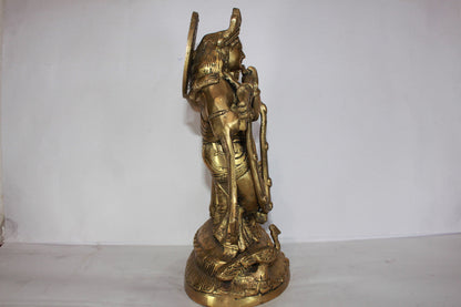 Brass Radha Krishna Idol