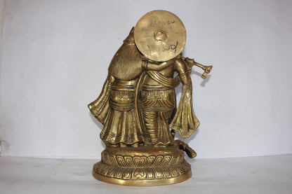 Brass Radha Krishna Idol