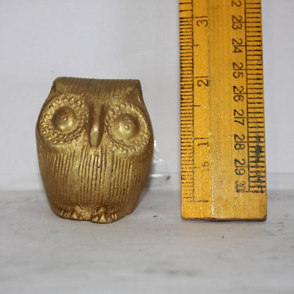 Brass Owl Showpiece Statue